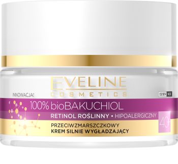 Eveline Cosmetics Bio Bakuchiol crema anti-rid de zi si de noapte 40+