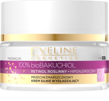 Eveline Cosmetics Bio Bakuchiol Dag og nat anti-rynkecreme 40+