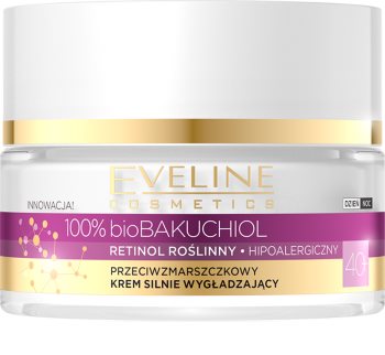 Eveline Cosmetics Bio Bakuchiol Tages- und Nachtscreme gegen Falten 40+