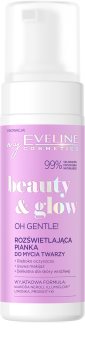 Eveline Cosmetics Beauty & Glow Oh Gentle! spuma de curatare ce ofera stralucire facial