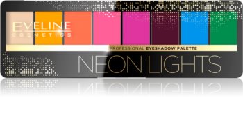 Eveline Cosmetics Neon Lights paletka očných tieňov