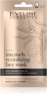 Eveline Cosmetics Organic Gold Revitaliserende ansigtsmaske Med olivenolie
