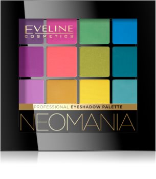 Eveline Cosmetics Neon Øjenskygge palette