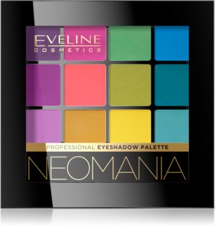 Eveline Cosmetics Neon paletka očných tieňov