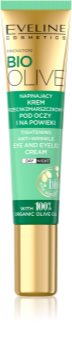 Eveline Cosmetics Bio Olive Ögonkräm mot rynkor för minskning av svullnader och mörka ringar Med olivolja