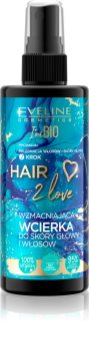 Eveline Cosmetics I'm Bio Hair 2 Love erősítő ápolás a károsult hajra és fejbőrre