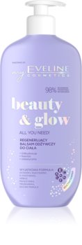 Eveline Cosmetics Beauty & Glow All You Need! regeneruojamasis kūno balzamas maitinamojo poveikio