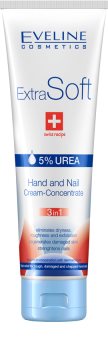 Eveline Cosmetics Extra Soft creme para mãos e unhas 3 em 1