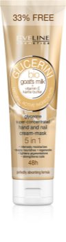 Eveline Cosmetics Glycerine eine Crem zum Schutz von Händen und Nägeln mit Ziegenmilch