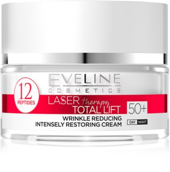 Eveline Cosmetics Laser Therapy Total Lift Dag og nat anti-rynkecreme 50+