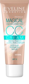 Eveline Cosmetics Magical Colour Correction CC Cream LSF 15