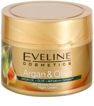 Eveline Cosmetics Argan & Olive crema de noche nutritiva antiarrugas