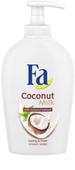 Fa Coconut Milk sabonete cremoso com doseador