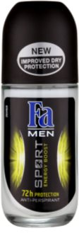 Fa Men Sport Energy Boost kuličkový antiperspirant