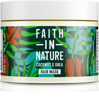 Faith In Nature Coconut & Shea Hydratisierende Maske für trockenes und beschädigtes Haar