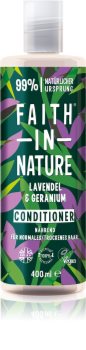 Faith In Nature Lavender & Geranium natuurlijke conditioner voor Normaal tot Droog Haar