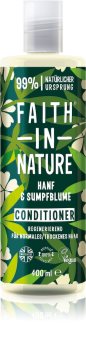 Faith In Nature Hemp & Meadowfoam megújító kondicionáló normál és száraz hajra