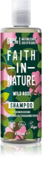 Faith In Nature Wild Rose Regenierendes Shampoo Für normales bis trockenes Haar