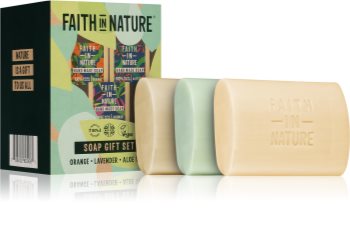 Faith In Nature Soap Gift Set Geschenkset (für Hände und Körper)