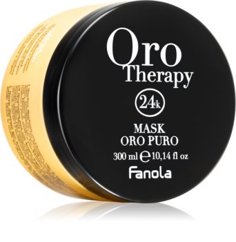 Fanola Oro Therapy aufhellende Hautmaske für mattes Haar