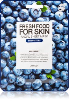 Farm Skin Fresh Food For Skin BLUEBERRY Sheet maska