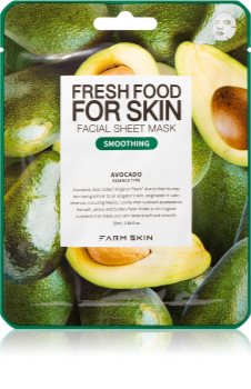 Farm Skin Fresh Food For Skin AVOCADO maseczka płócienna