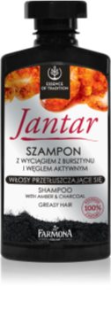 Farmona Jantar Shampoo with Activated Charcoal For Oily Hair