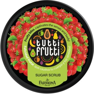 Farmona Tutti Frutti Wild Strawberry Body Peeling met Suiker