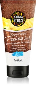Farmona Tutti Frutti Pineapple & Coconut crema de ducha exfoliante 2 en 1