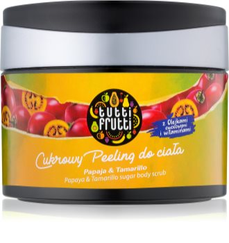 Farmona Tutti Frutti Papaja & Tamarillo cukrový tělový peeling