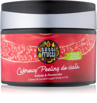 Farmona Tutti Frutti Cherry & Currant peeling de açúcar para corpo