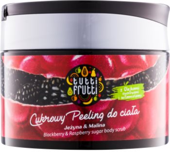 Farmona Tutti Frutti Blackberry & Raspberry cukrový tělový peeling