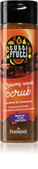 Farmona Tutti Frutti Caramel & Cinnamon exfoliant cremos usor de spalat