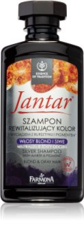 Farmona Jantar Silver shampoing neutralisant les reflets jaunes