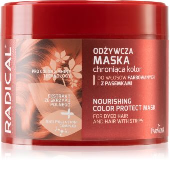 Farmona Radical Dyed Hair maschera per capelli nutriente protezione colore