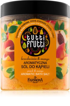 Farmona Tutti Frutti Peach & Mango sal de banho