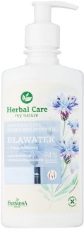 Farmona Herbal Care Cornflower zklidňující gel pro intimní hygienu pro citlivou a podrážděnou pokožku