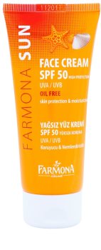 Farmona Sun creme protetor para pele mista e oleosa SPF 50