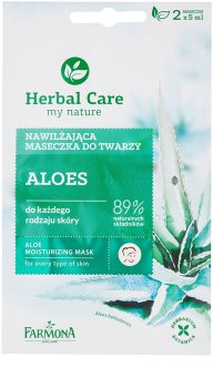 Farmona Herbal Care Aloe mascarilla hidratante para todo tipo de pieles