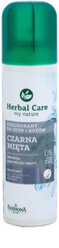 Farmona Herbal Care Black Mint Deodorant Spray  voor Voeten en Schoenen