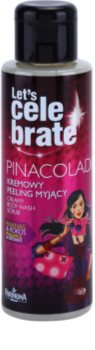Farmona Let's Celebrate Pinacolada kremowy peeling pod prysznic