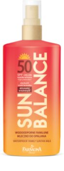Farmona Sun Balance Familie solcreme lotion med SPF 50