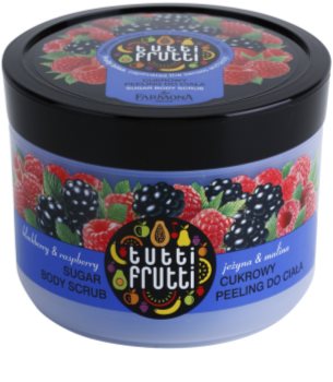 Farmona Tutti Frutti Blackberry & Raspberry exfoliante a base de azúcar para el cuerpo