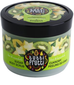 Farmona Tutti Frutti Kiwi & Carambola exfoliante a base de azúcar para el cuerpo