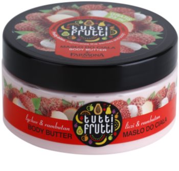 Farmona Tutti Frutti Lychee & Rambutan manteiga corporal