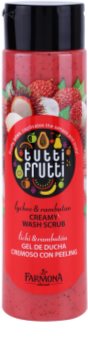 Farmona Tutti Frutti Lychee & Rambutan peeling cremoso de banho