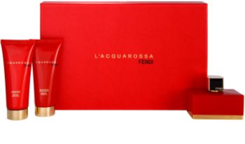 Fendi L'Acquarossa lote de regalo IV. para mujer