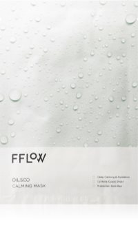 FFLOW Oilsoo Calming Mask Zellschichtmaske mit feuchtigkeitsspendender und beruhigender Wirkung