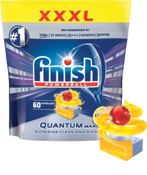 Finish Quantum Max Lemon таблетки за съдомиялна машина