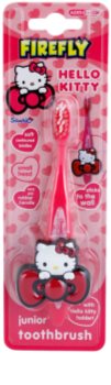 FireFly Hello Kitty escova de dentes para crianças com suporte soft